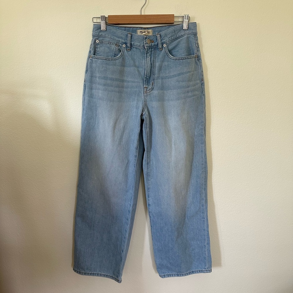 Madewell The Perfect Vintage Wide-Leg Crop Jean